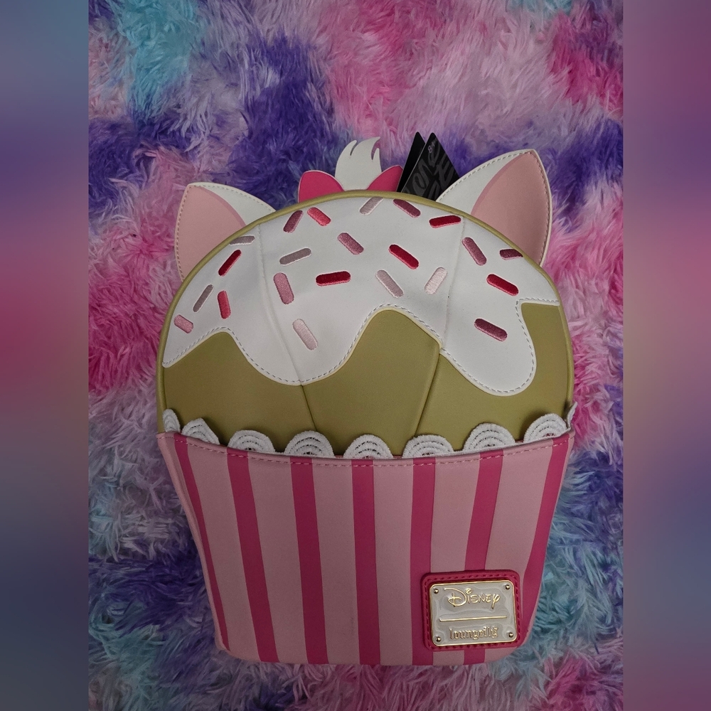 Loungefly Aristocats MARIE Cupcake Backpack